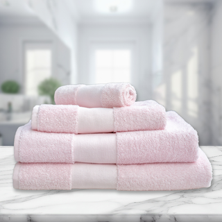 Klasiskais frotē dvielis «OLIMA 450» | Maigi rozā