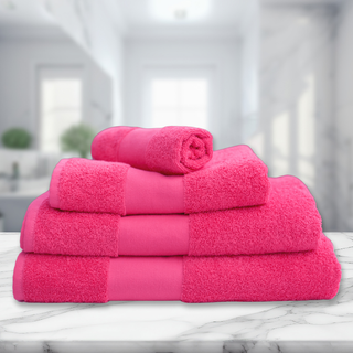 Klasiskais frotē dvielis «OLIMA 450» | Helikonijas rozā