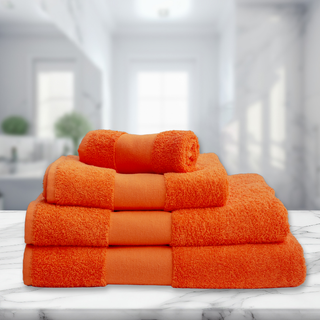 Klasiskais frotē dvielis «OLIMA 450» | Oranžs