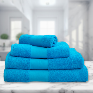 Klasiskais frotē dvielis «OLIMA 450» | Karību zils