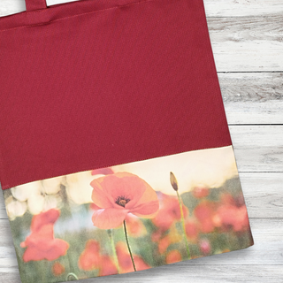 Kokvilnas maisiņš | Ar akcentu v.22. | Sapnis magoņu laukā