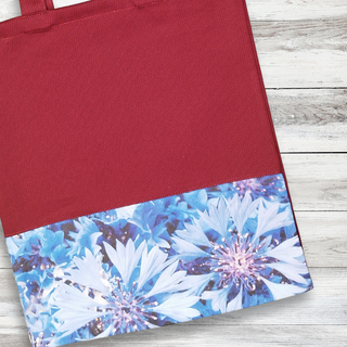 Kokvilnas maisiņš | Ar akcentu v.23. | Ledus rudzupuķes