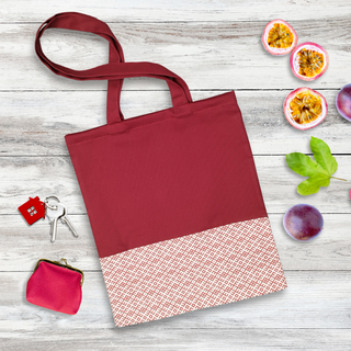 Kokvilnas maisiņš | Ar akcentu v.24. | Mēness-Saules raksts