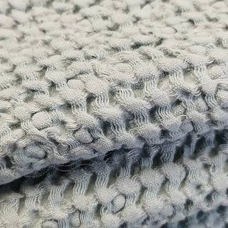 Vafeļveida Auduma Vannas Dvielis | Gaiši Zils Vafeļauduma