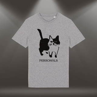 Organiskās kokvilnas T-krekls "Personāls" | Pelēks