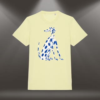 Organiskās kokvilnas T-krekls "Harizmāts" | Citrondzeltens