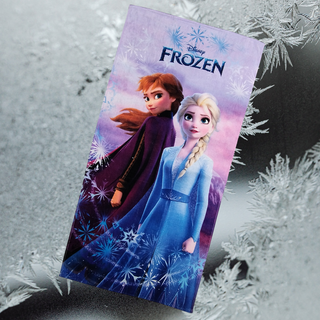 Frotē dvielis bērniem | Disney® Ledus sirds - Frozen | Elza un Anna | 1