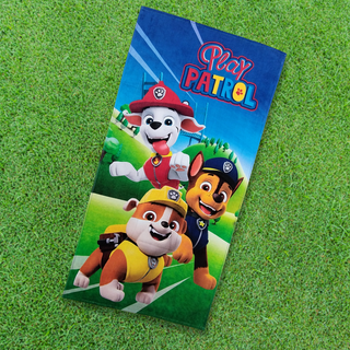 Frotē dvielis bērniem | Paw Patrol – Čeiss, Maršals, Rabls | 70x140 cm