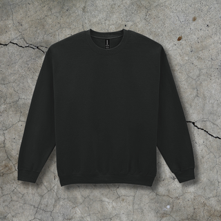 Džemperis ar apaļu apkakli | Melna