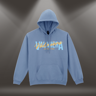 Hūdijs ar apdruku "Valmiera. Anno 1323." | Pelēcīgi zils (Stone blue)