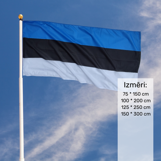 Igaunijas karogs fasādei vai mastam