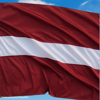 Latvijas karogs fasādei | 125 * 250 cm | NordTEX6 audums