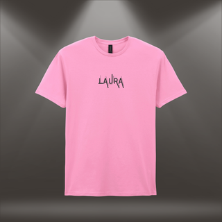 Kokvilnas T-krekls ar vārdu "Laura"