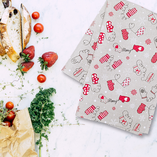 Lina dvielis | Svētku cimdiņi