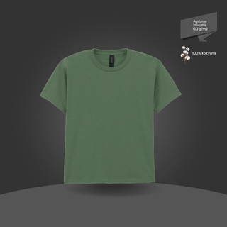 Pamata T-krekls bērniem | 150 g/m² | Militāri zaļš