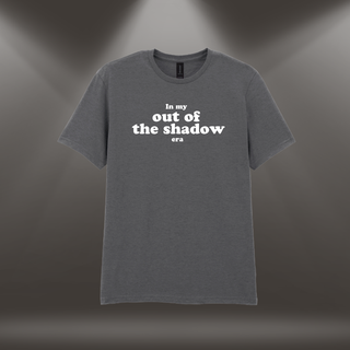 Atvara “Out of the Shadow Era” T-krekls | tumši pelēks