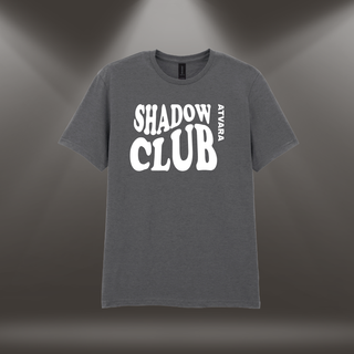 Atvara Shadow Club T-krekls | tumši pelēks