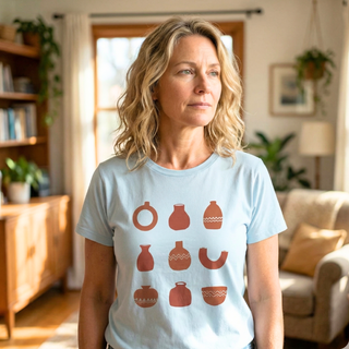 Sieviešu T-krekls “Mazā kārtība” | balts, kokvilna