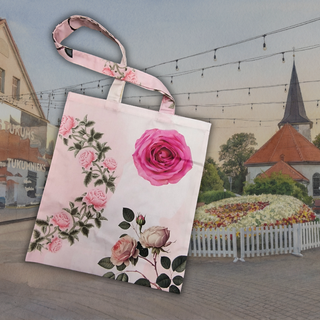 Tukuma Rožu svētku maisiņš – radīts no 50 metrus gara karoga | diz. 3