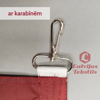 Latvijas Karogs Mastam | 275 * 550 Cm Specializts Audums Karogs